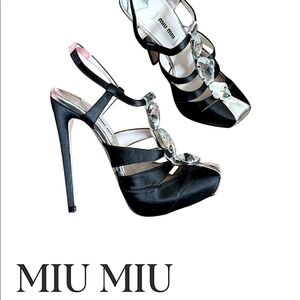 MIU MIU brand New limited edition sandals, paid 1580$